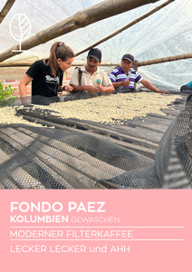 KOLUMBIEN FONDO PAEZ | gewaschen| Moderner Filterkaffee